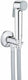 Grohe tempesta-f trigger spray 30 handdoucheset - 1 straalsoort - rond - met houder - met geãƒâ¯ntegreerde hoekstopkraan - gladde slang - 125cm - chroom