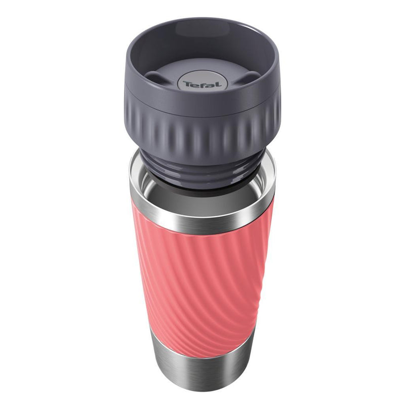 Load image into Gallery viewer, Tefal travel mug easytwist isoleerbeker 0.36l koraalrood
