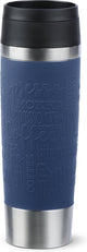 Tefal travel mug - thermosfles - 500ml - rvs donkerblauw - lekvrij - geschikt voor warme en koude dranken