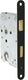Starx insteekslot - zwart - rvs - - cilinderslot zwart gelakt pc55 doornmaat 50mm