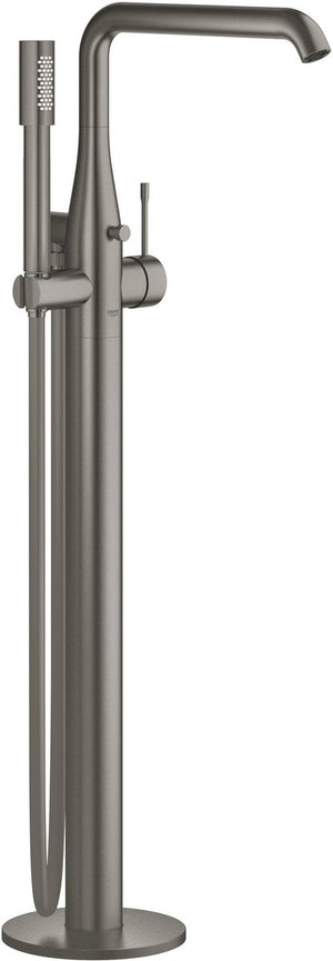 Grohe essence new badkraan - vrijstaand - inclusief doucheset - exclusief installatiedeel - hard graphite (mat antraciet)