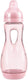 Difrax babyfles handgreep - 240 ml - roze - 1 stuk - anti koliek