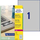 Merkloos sans marque etiketten avery zweckform l6013 -20 mat zilver