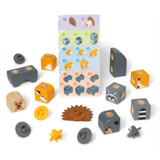 Melissa doug blockables woodland friends playset set (16pc) | 2 stuks