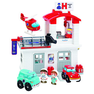 Load image into Gallery viewer, Abrick ziekenhuis speelset
