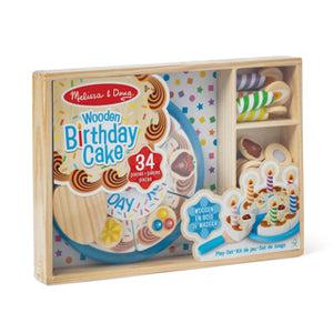 Melissa doug wooden birthday cake