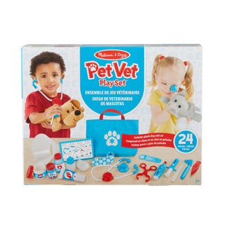 Afbeelding laden in galerijviewer, Melissa doug  examine treat pet vet play set
