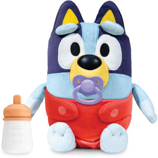 Afbeelding laden in galerijviewer, Spectron baby bluey cuddle and care interactief pluchen knuffel

