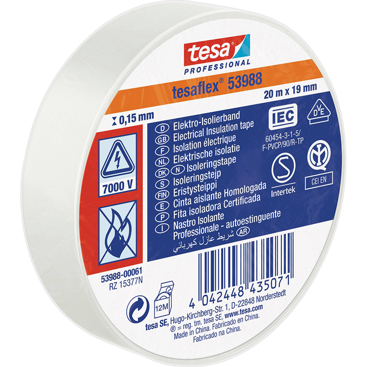 Afbeelding laden in galerijviewer, Tesa professional tesa isolatietape 19mm - 20 meter - wit
