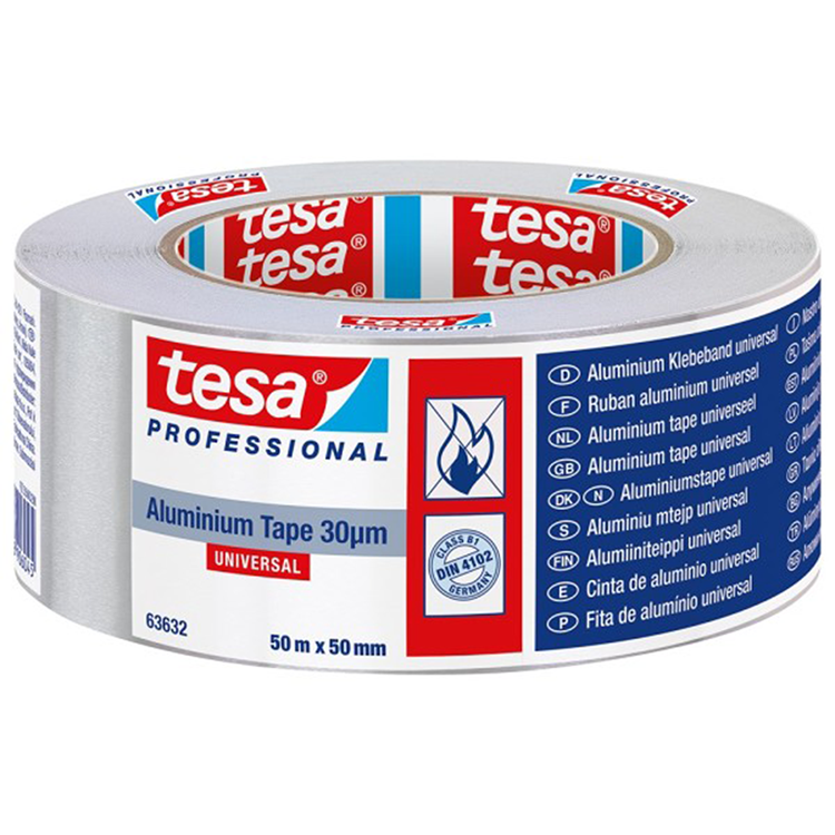 Afbeelding laden in galerijviewer, Tesa professional 1062269 - 63632 alutapeu,30um 50mx50mm | 6 stuks

