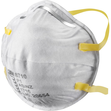 3m 1061819 - stofmasker p1 nr 8710c3n 3st | 6 stuks