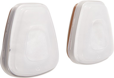 3m 1061809 - filter 6002crn a2 p2 2st | 1 stuks