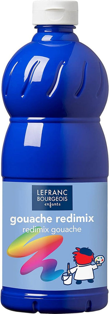 Lefranc bourgeois l b plakkaatverf redimix cobalt blue hue 500ml