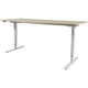 Zit-sta bureau schaffenburg lectro basic 180x80 eik wit