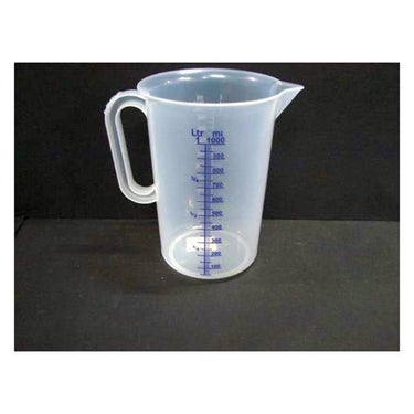 Hünersdorff maatkan 1,0ltr pp maatbeker kunststof 1 liter