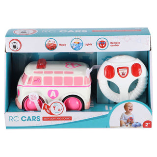 Load image into Gallery viewer, Radiografisch bestuurbare auto infrarood ambulance battery operated | 2 stuks
