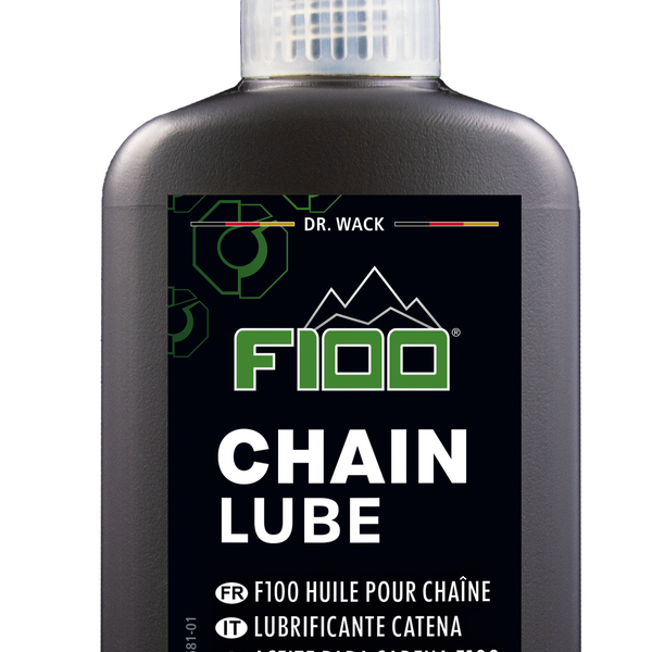 Kettingsmeermiddel DR.WACK F100 chain lube - druppelflesje à 100ml