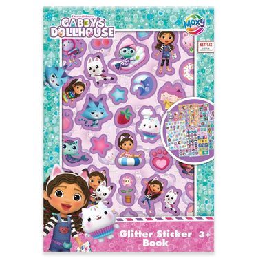 Moxy gabby glitter stickerboek - a5 formaat 8 vel