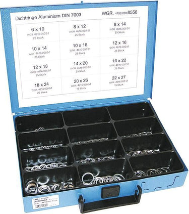 Dresselhaus afdichtring assortiment sort.washers din 7603 aluminum