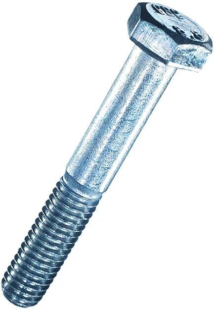 Dresselhaus zeskantbout 6-ct. m. shaft dresselh. m6x80mm