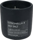 Pro garden citronella kaars in pot 10cm antraciet