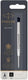 Parker balpenvullingen | broad punt | zwarte quinkflow inkt | 1 stuk