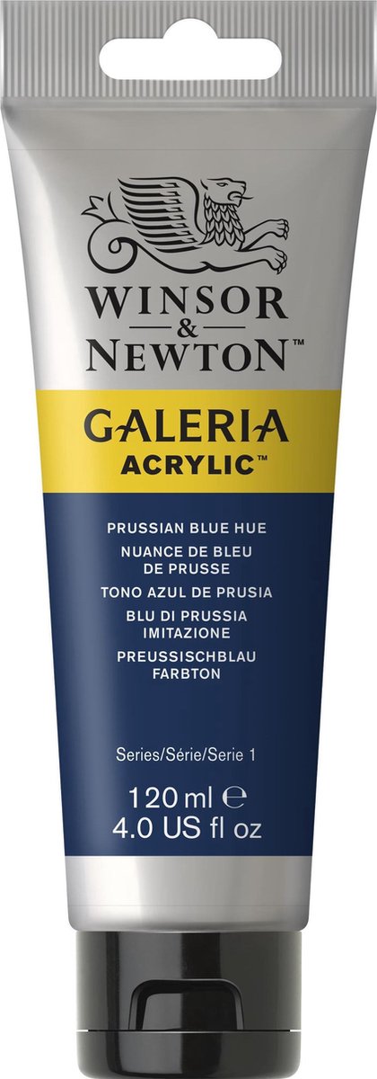 Winsor newton galeria acryl 120ml prussian blue hue
