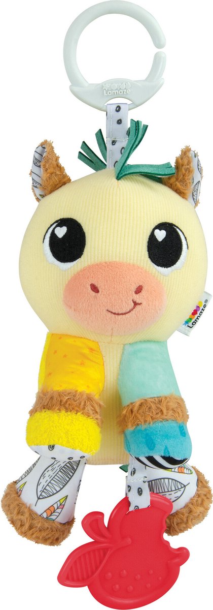 Afbeelding laden in galerijviewer, Lamaze carson het trekpaard - educatief babyspeelgoed - spelen en ontdekken - knuffel
