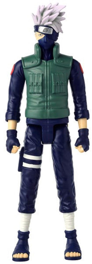 Bandai - anime heroes - naruto shippuden - kakashi hatake mega anime heroes figuur 30 cm - grote kakashi actiefiguur - manga figuur - officieel gelicenseerd - speelgoed voor kinderen 4+ - 38153