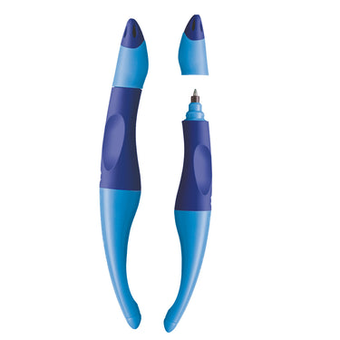 Stabilo easyoriginal - ergonomische rollerball - rechtshandig - blauwe inkt - navulbaar - blauw