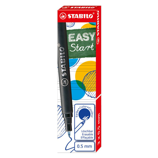 Stabilo easyoriginal - navulling medium - 3 stuks - blauw