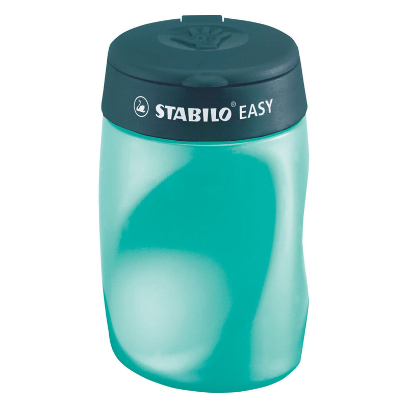 Afbeelding laden in galerijviewer, Stabilo easysharpener - 3 in 1 puntenslijper - rechts - petrol
