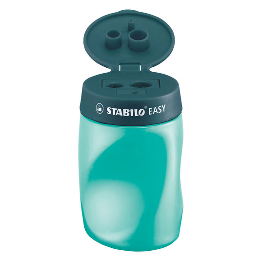 Stabilo easysharpener - 3 in 1 puntenslijper - rechts - petrol