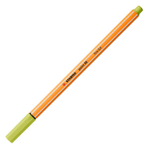 Stabilo point 88 fineliner - lemoen groen