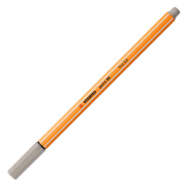 Stabilo point 88 fineliner - warm grijs