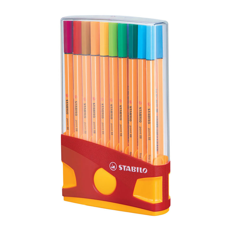 Load image into Gallery viewer, Stabilo point 88 - fineliner - colorparade - set 20 stuks
