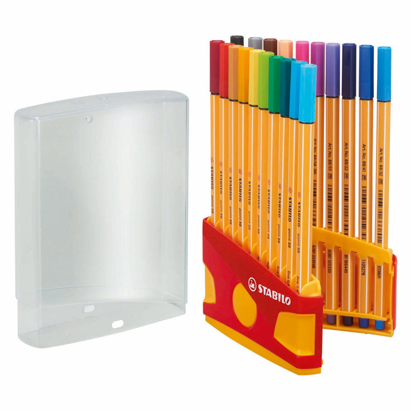 Load image into Gallery viewer, Stabilo point 88 - fineliner - colorparade - set 20 stuks
