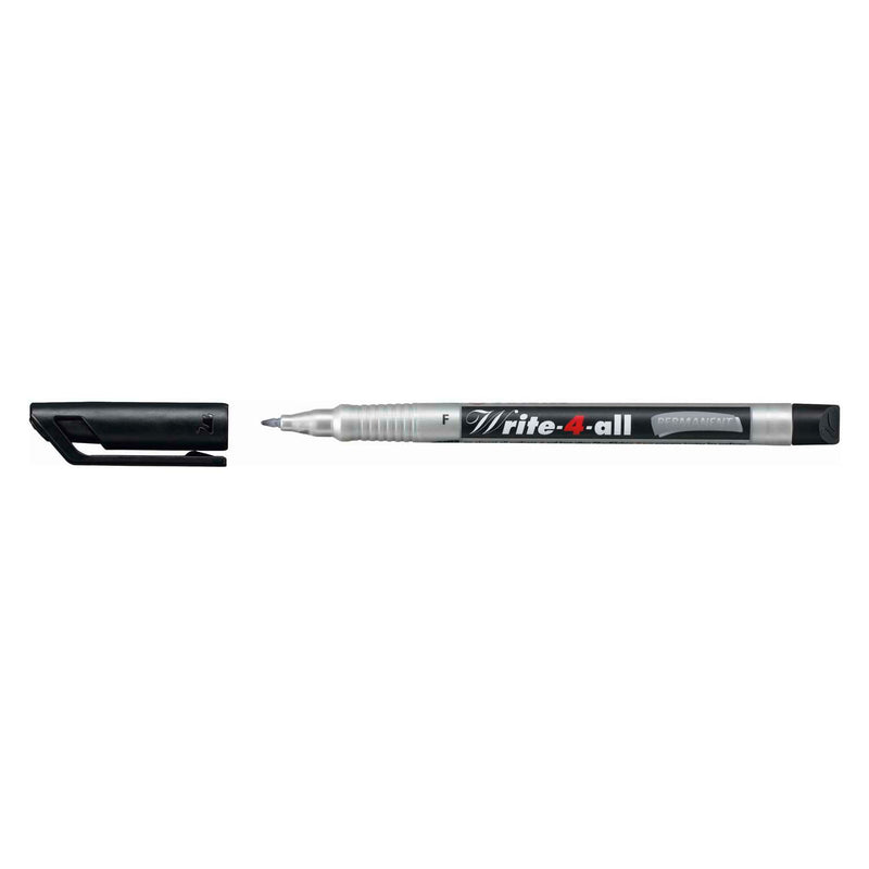 Load image into Gallery viewer, Stabilo write-4-all - permanent marker - fijn - zwart

