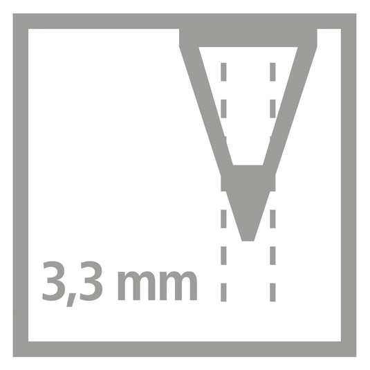 Stabilo all glaspotlood - kleur- en grafietpotlood - groen