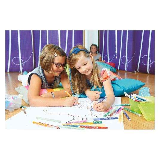 Stabilo trio a-z - viltstift - set met 30 stuks