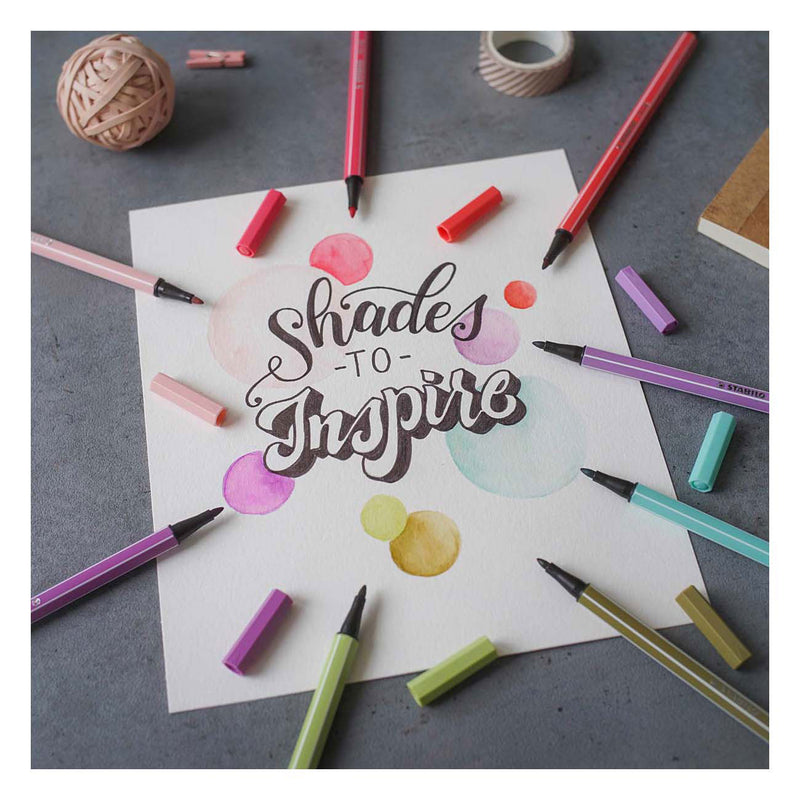 Afbeelding laden in galerijviewer, Stabilo pen 68 - viltstift - colorparade - set 20 stuks- rood
