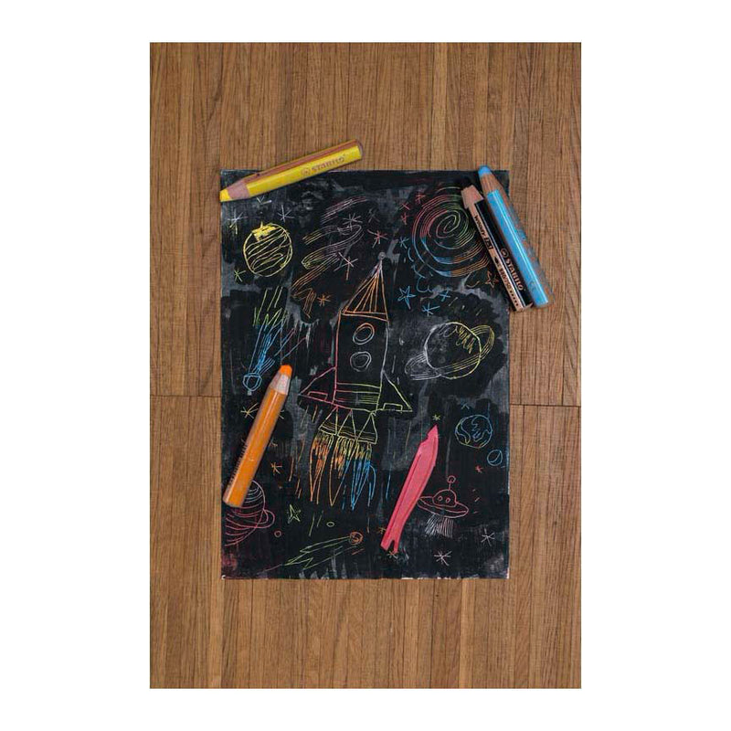 Afbeelding laden in galerijviewer, Stabilo woody 3 in 1 - multitalent potlood - rood - per stuk
