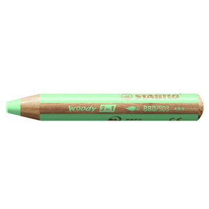 Stabilo woody 3 in 1 - multitalent kleurpotlood - pastel groen