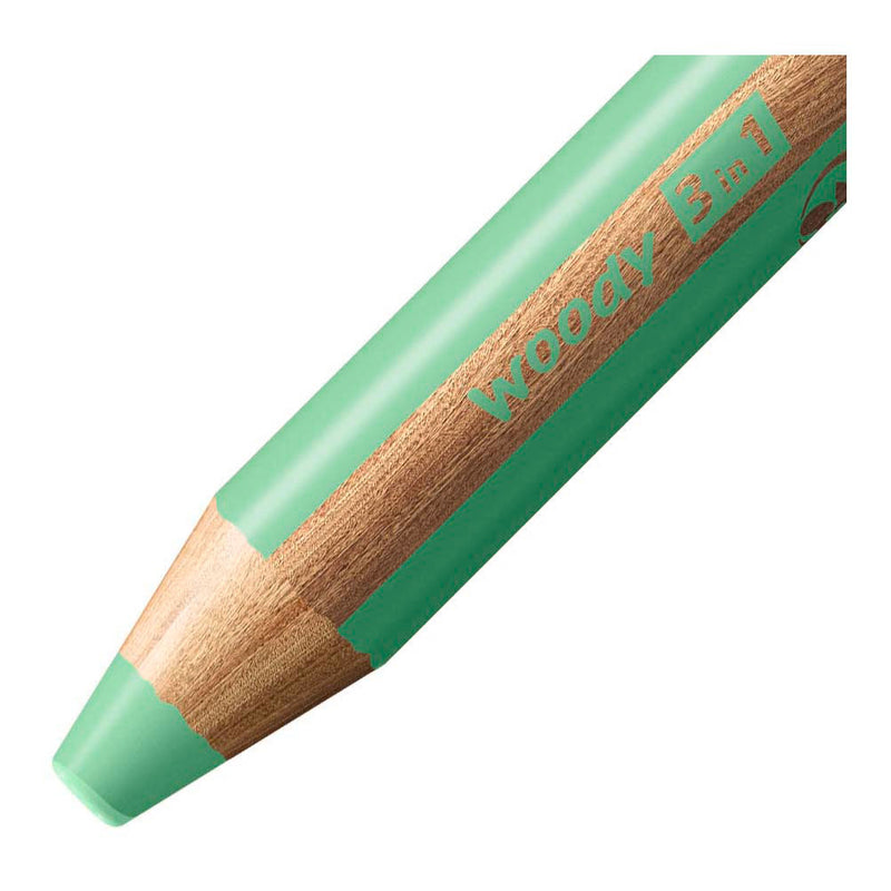 Load image into Gallery viewer, Stabilo woody 3 in 1 - multitalent kleurpotlood - pastel groen
