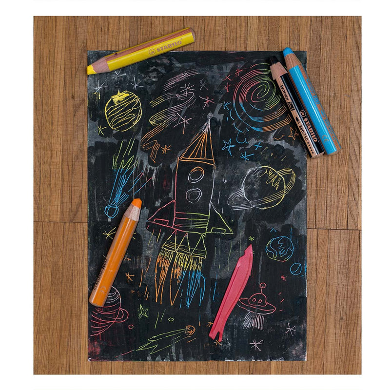 Chargez l'image dans la visionneuse de la galerie, Stabilo woody 3 in 1 - multitalent potlood - set 10 stuks
