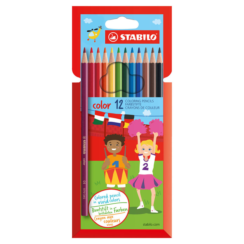 Load image into Gallery viewer, Stabilo color - kleurpotlood - set met 12 stuks
