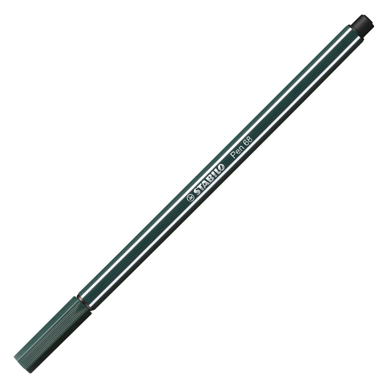Load image into Gallery viewer, Stabilo pen 68 - viltstift - aarde groen (68 63)
