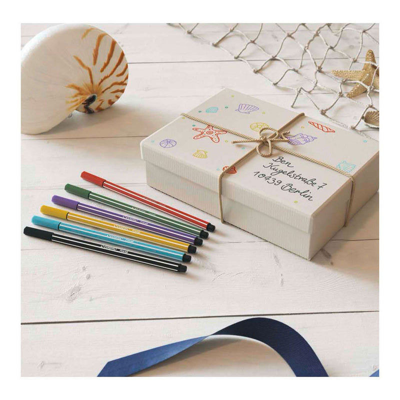 Load image into Gallery viewer, Stabilo pen 68 - viltstift - medium koud grijs (68 95)
