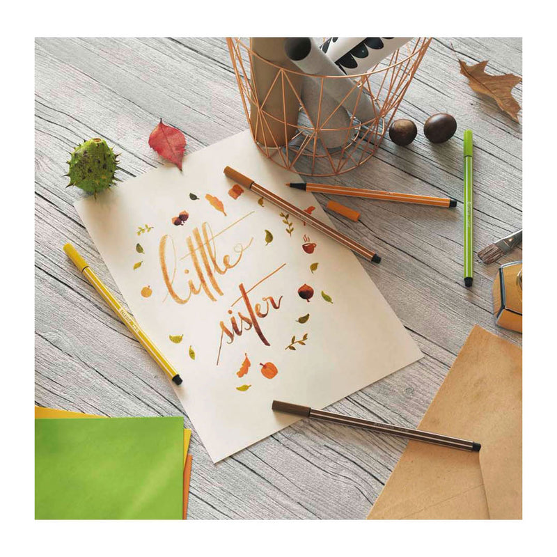 Load image into Gallery viewer, Stabilo pen 68 - viltstift - donker grijs (68 96)
