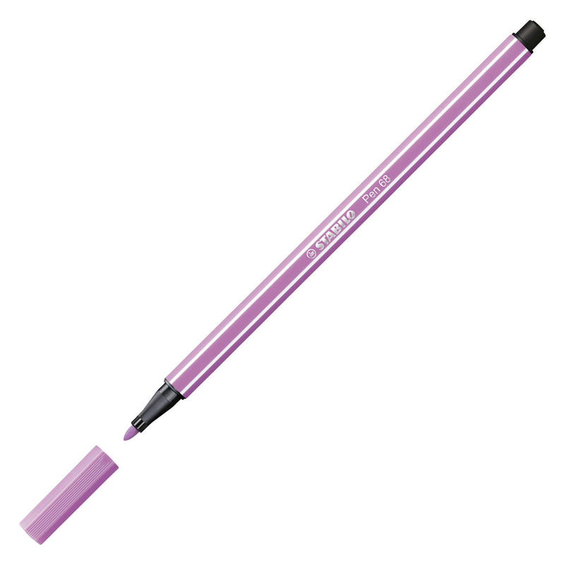 Load image into Gallery viewer, Stabilo pen 68 - viltstift - licht lila (68 59)
